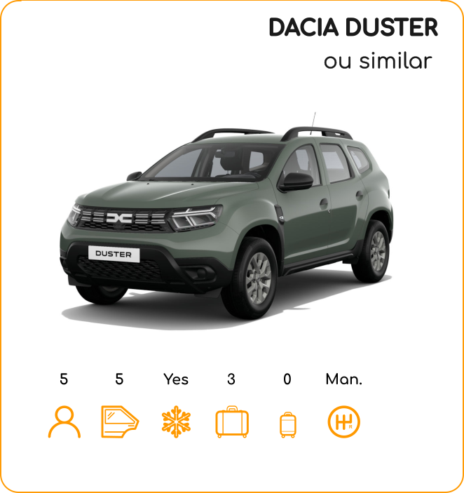Classe O Dacia Duster